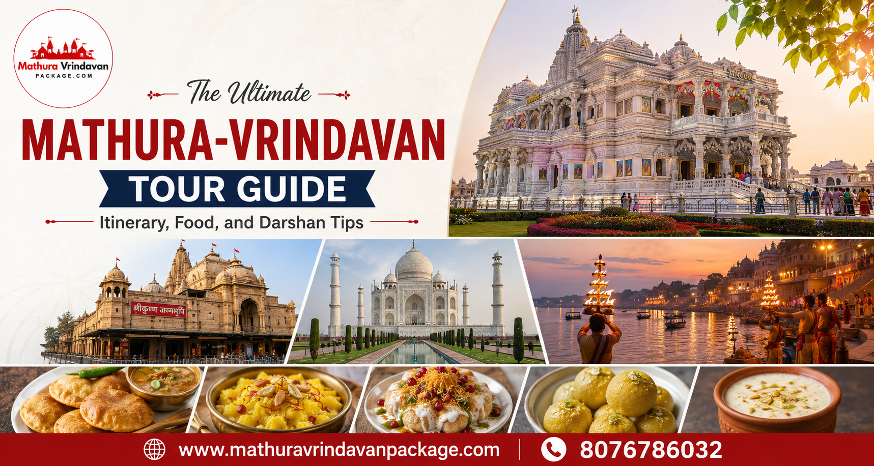 Mathura Vrindavan Travel Guide 2026: Best Temples, Timings
